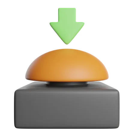 Quiz Buzzer  3D Icon