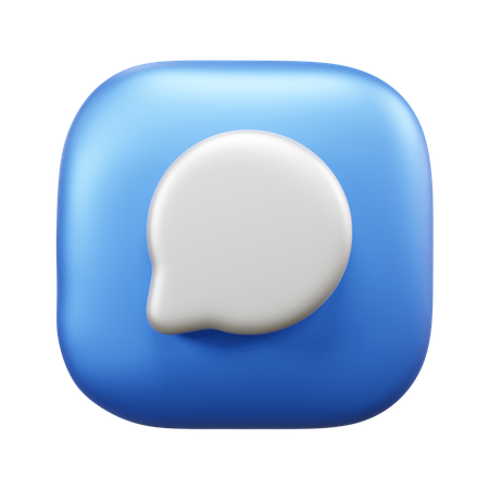 Quote box  3D Icon