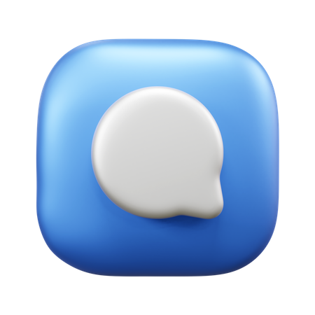 Quote box  3D Icon