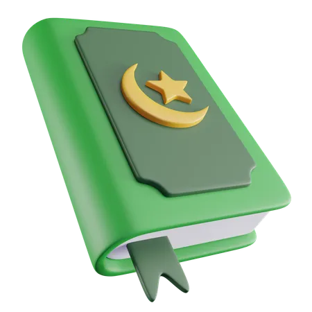 3 D Illustration Of Quran 3D Icon