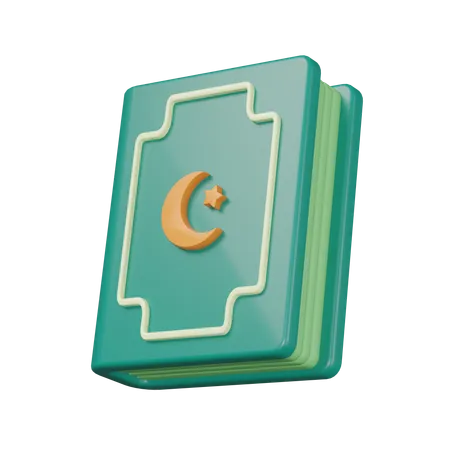 Quran 3D Icon  3D Icon