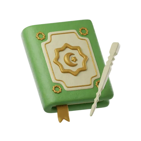 Quran  3D Icon