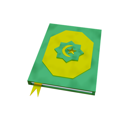 Quran  3D Illustration