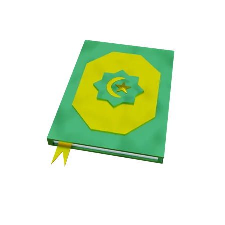 Quran  3D Illustration