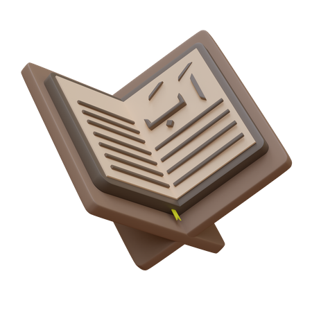 Quran  3D Illustration