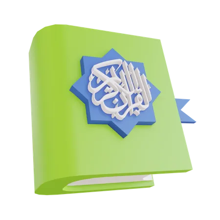 Quran  3D Illustration