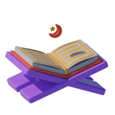 Quran Book  3D Icon