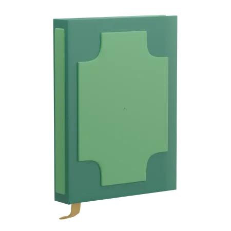 Quran Book  3D Illustration