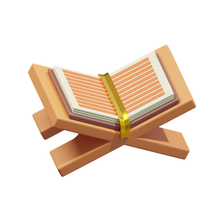 Quran Holy Book  3D Icon