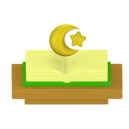 Quran muslim  3D Icon