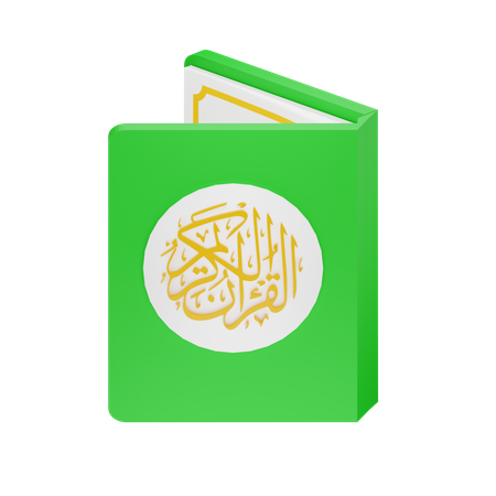 Quran Open Cover  3D Icon