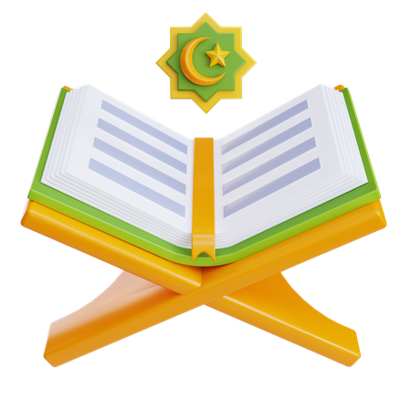 Quran Reading  3D Icon