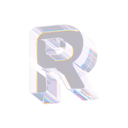 R  3D Icon