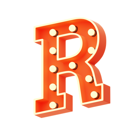 R  3D Icon