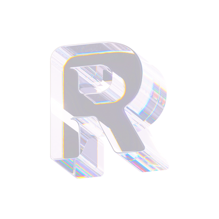 R  3D Icon