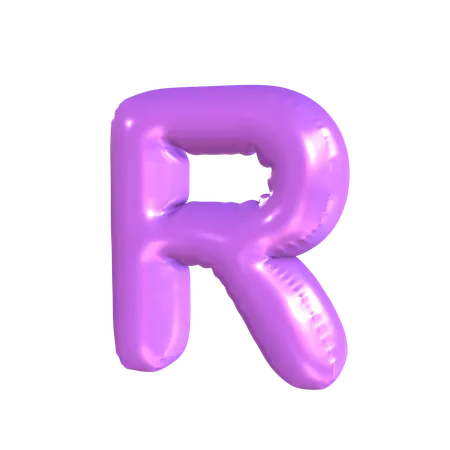 R Latter  3D Icon