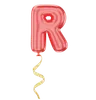 R Latter Balloon