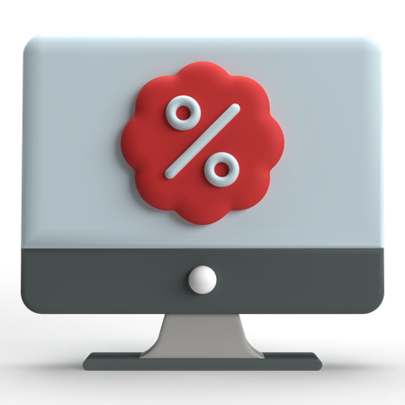 Rabatt  3D Icon