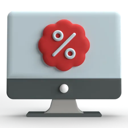 Rabatt  3D Icon