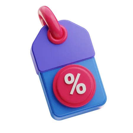 Rabatt  3D Icon