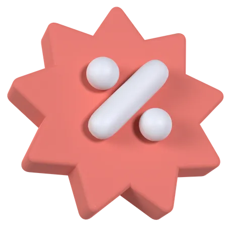 Rabatt  3D Icon