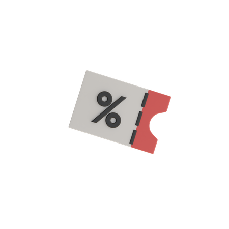 Rabatt  3D Icon