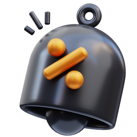 Rabattbenachrichtigung  3D Icon