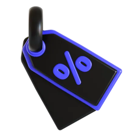 Rabatt-Tag  3D Icon