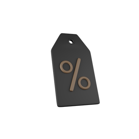 Rabatt-Tag  3D Icon