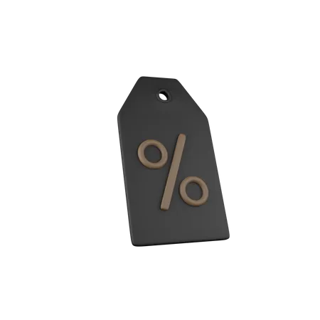 Rabatt-Tag  3D Icon