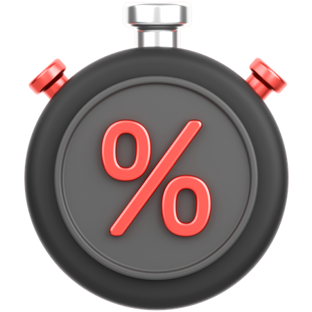 Rabattfrist  3D Icon