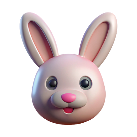Rabbit  3D Icon