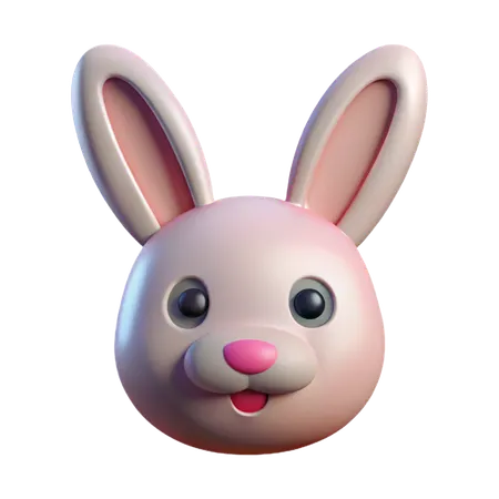 Rabbit  3D Icon