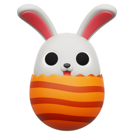 Rabbit  3D Icon