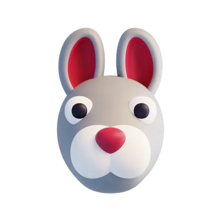 Rabbit  3D Icon
