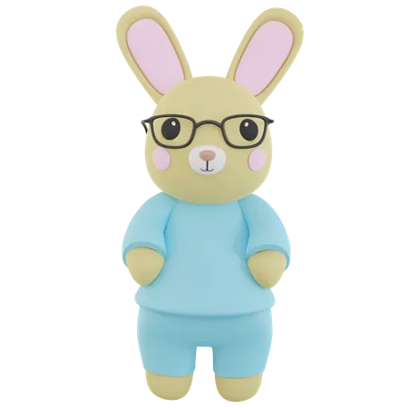 Rabbit  3D Icon