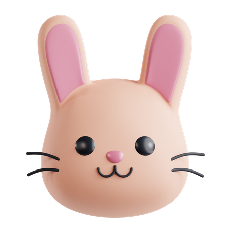 Rabbit  3D Icon