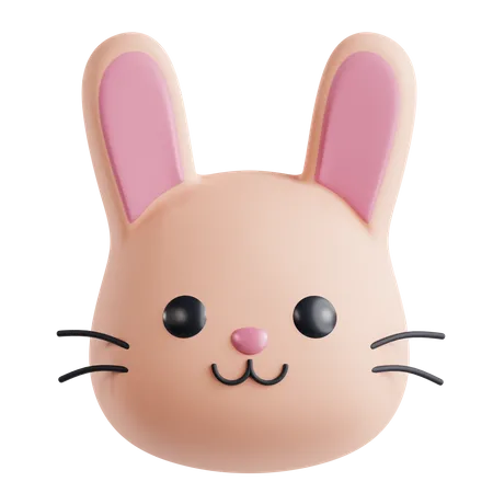 Rabbit  3D Icon