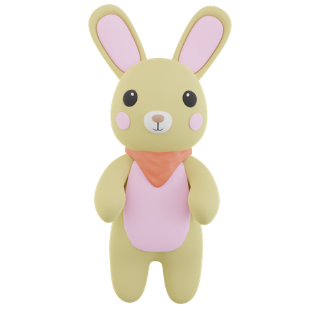 Rabbit  3D Icon