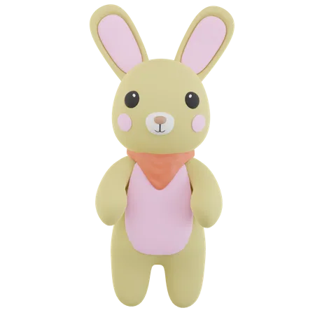 Rabbit  3D Icon