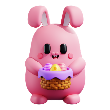 Rabbit  3D Icon