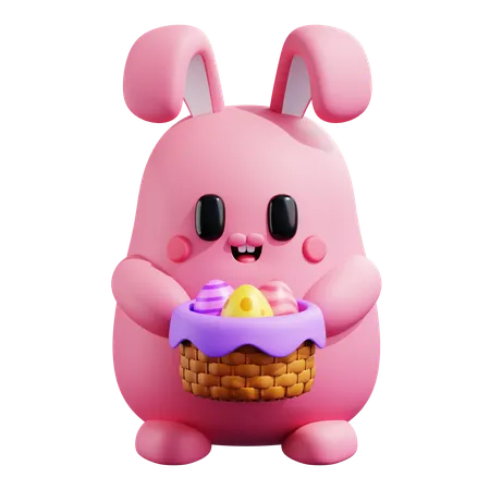 Rabbit  3D Icon