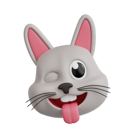 Rabbit  3D Icon