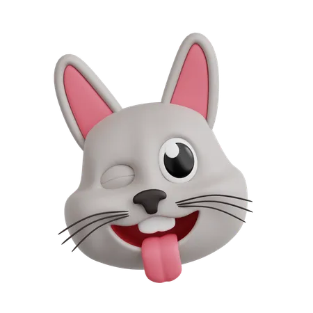 Rabbit  3D Icon