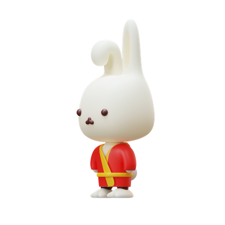 Rabbit  3D Icon