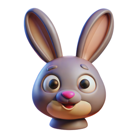 Rabbit  3D Icon