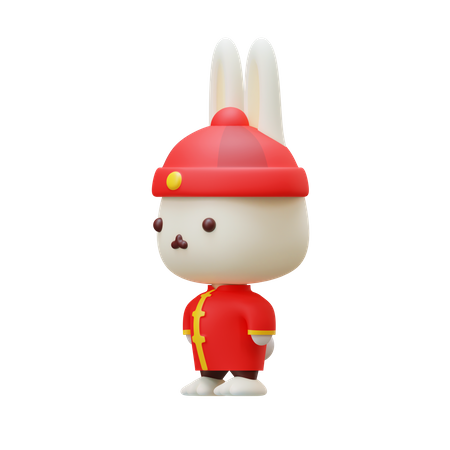 Rabbit  3D Icon