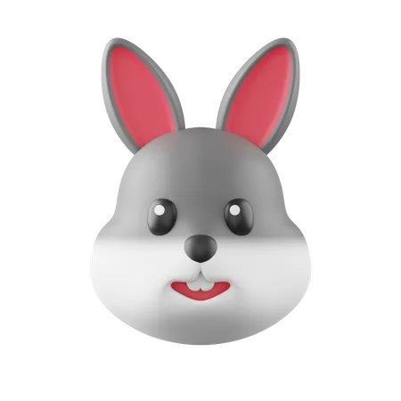 Rabbit  3D Icon