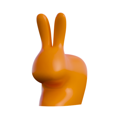 Rabbit  3D Illustration