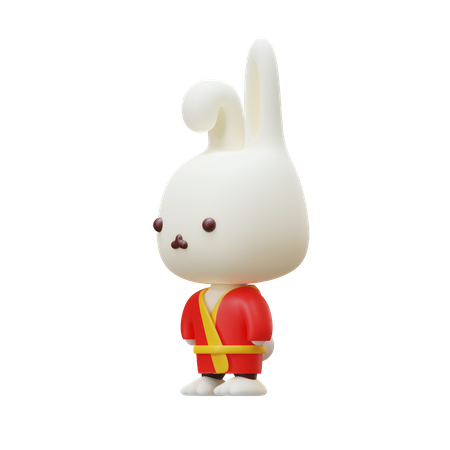 Rabbit 3D Icon